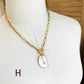 Charleston Oyster Shell Necklaces