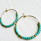 Cyan Earrings