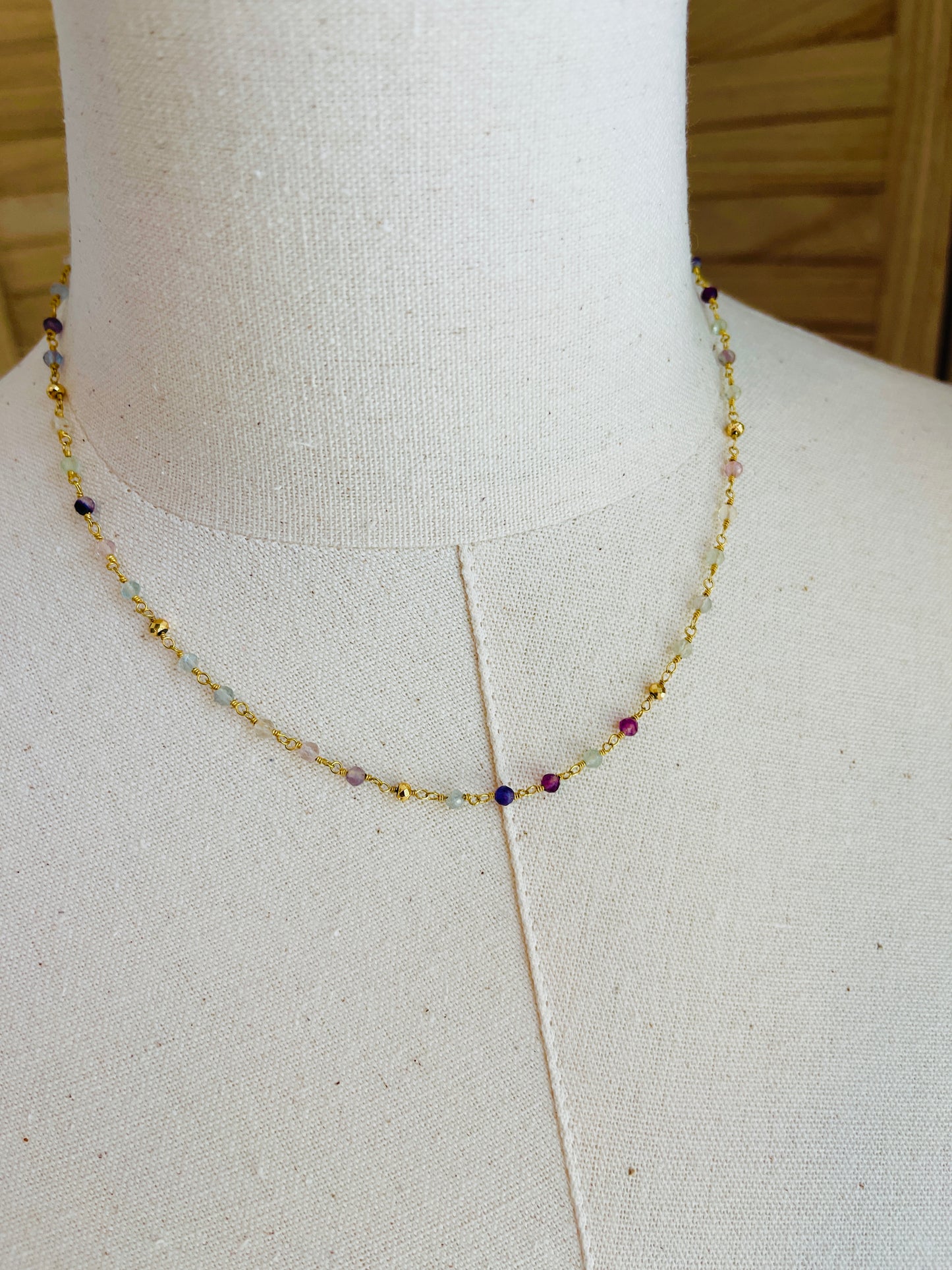 Fluorite Choker