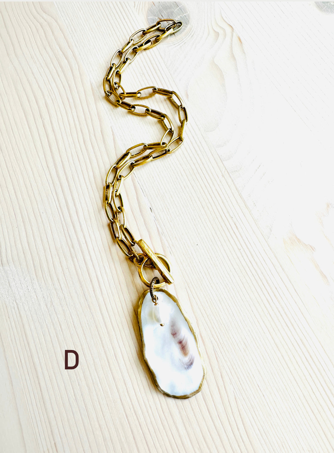 Charleston Oyster Shell Necklaces