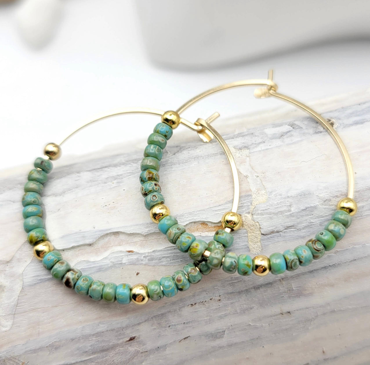 Cyan Earrings