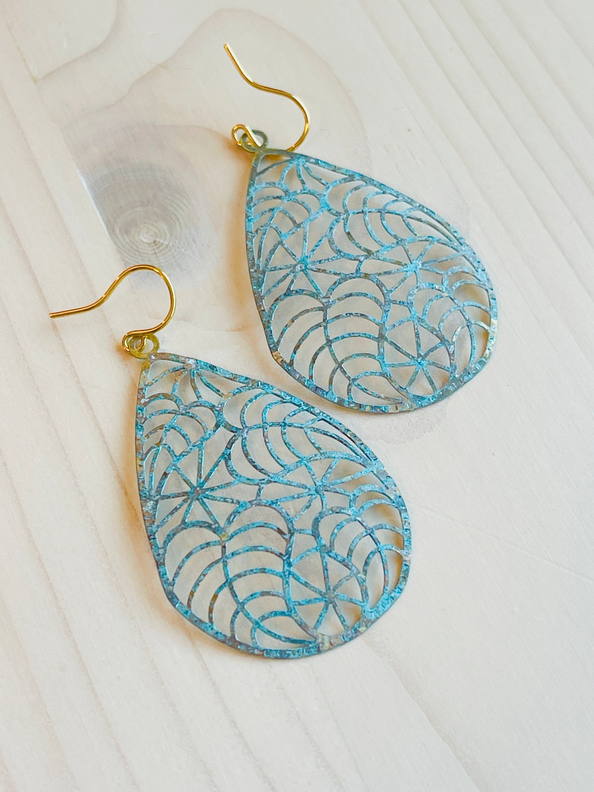 Heather Earrings Made in the USA