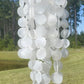 Pearl Capiz shell chandelier
