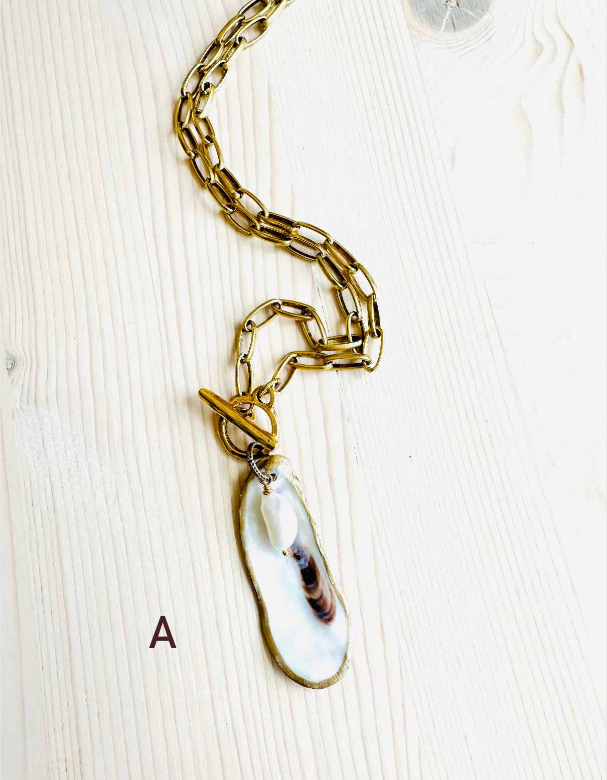Charleston Oyster Shell Necklaces