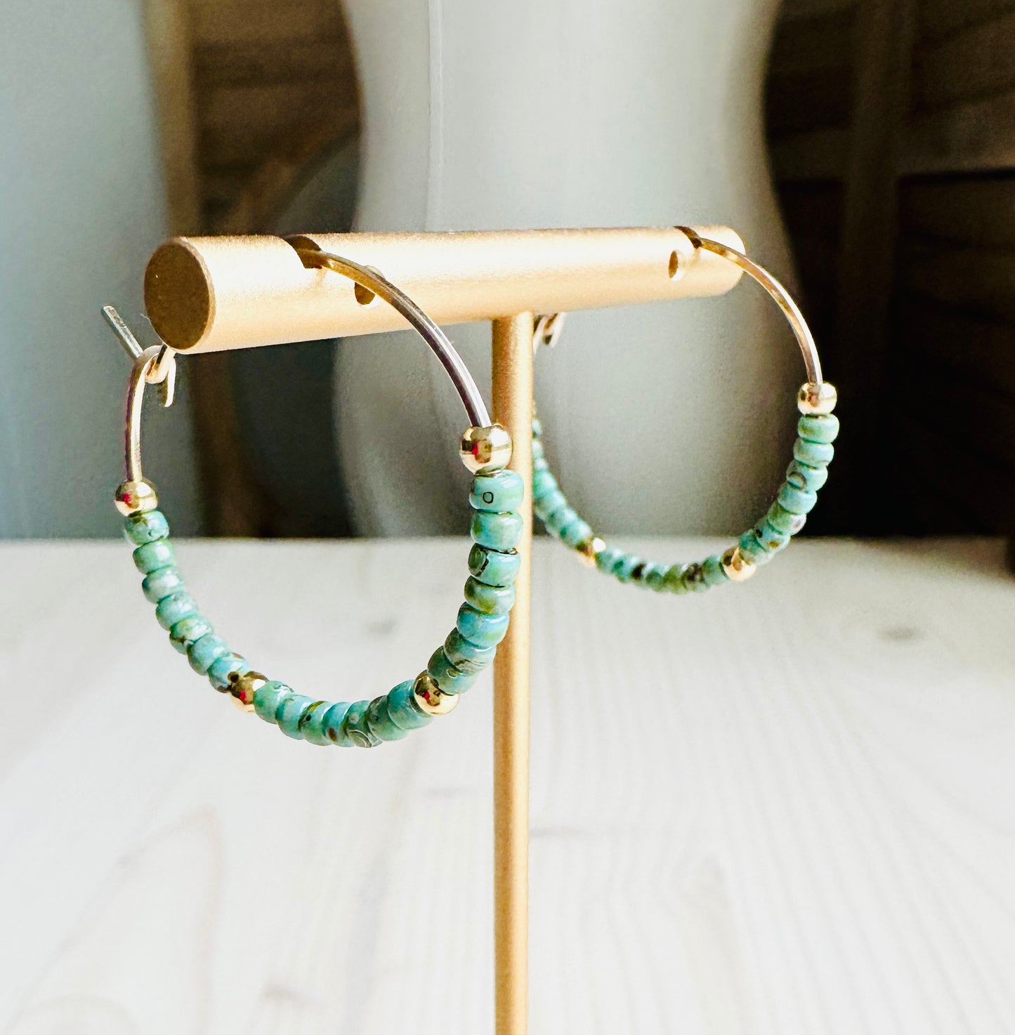 Cyan Earrings