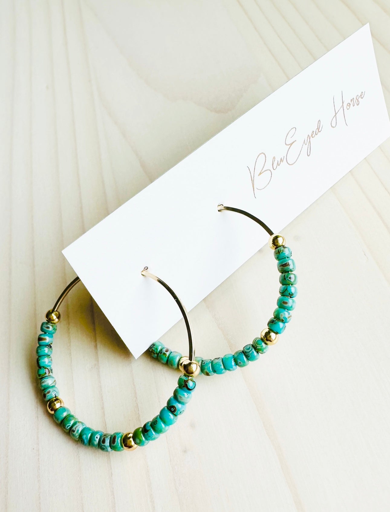 Cyan Earrings