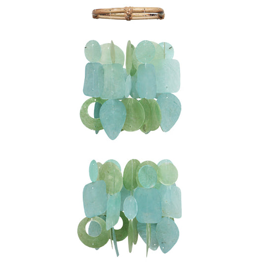 Capiz shell wind chimes